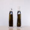Pair of Orrefors Olive Green Lamps - Image 8