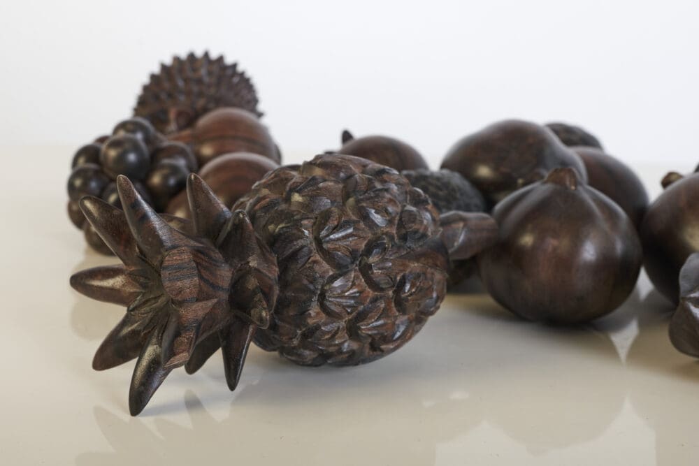 Carved Rosewood fruits - Image 4