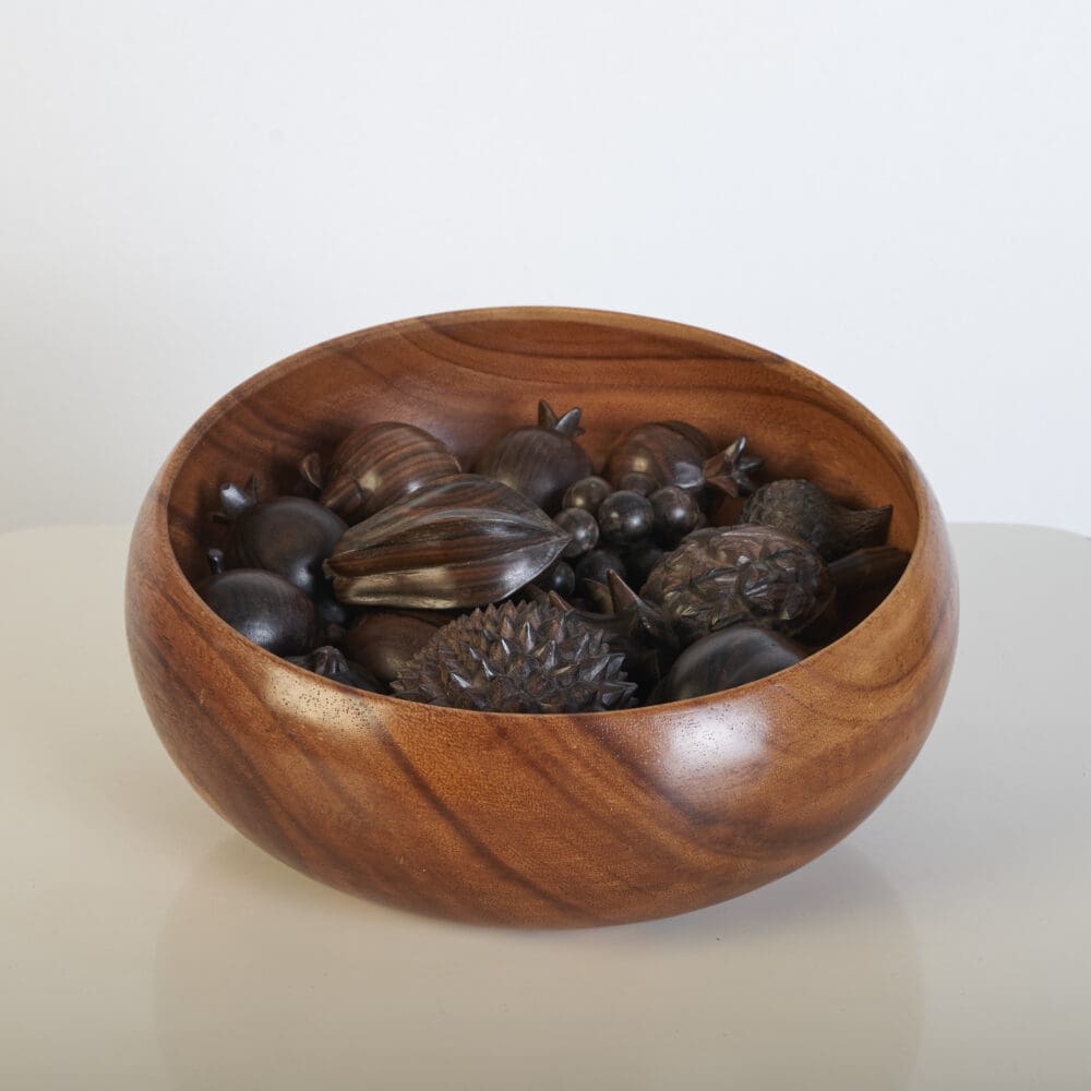 Carved Rosewood fruits - Image 9