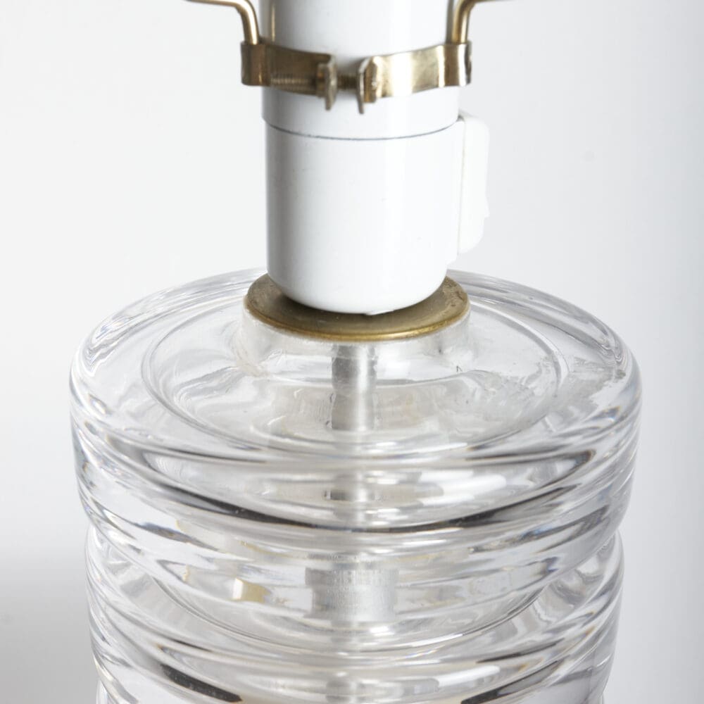 Glass table lamp from Kosta Boda, Sweden - Image 7