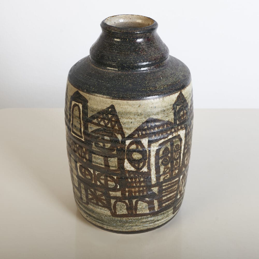 Large Finn Hald ceramic vase - Image 7