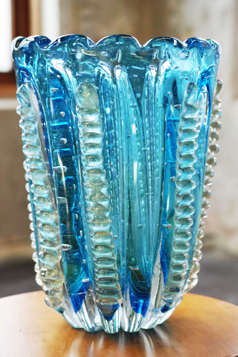 Large Italian blue vases - Image 9