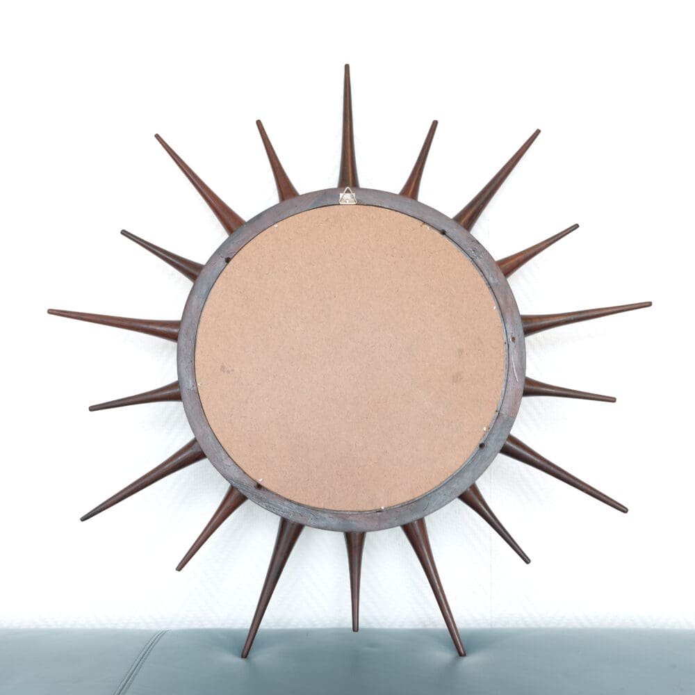 Vintage Brazilian rosewood mirrors - Image 9