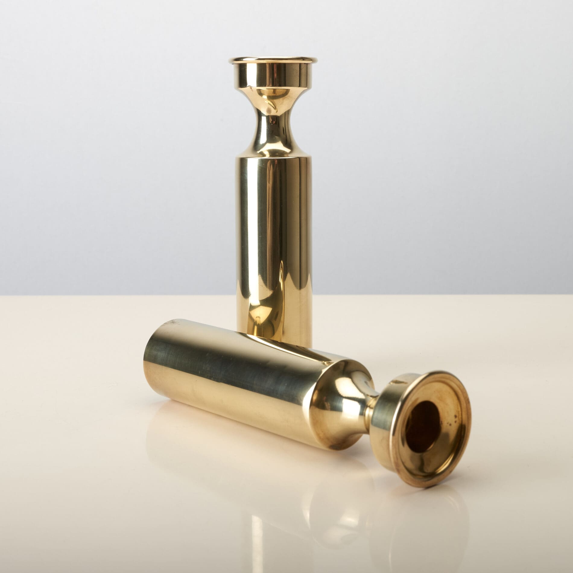 Danish candlesticks by Boyes Metalkunst - Image 2