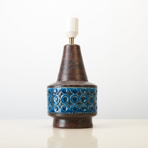 Bitossi blue "Torcello" lamp