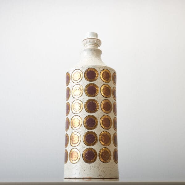 Large Bitossi lamp by Aldo Londi for Bergboms