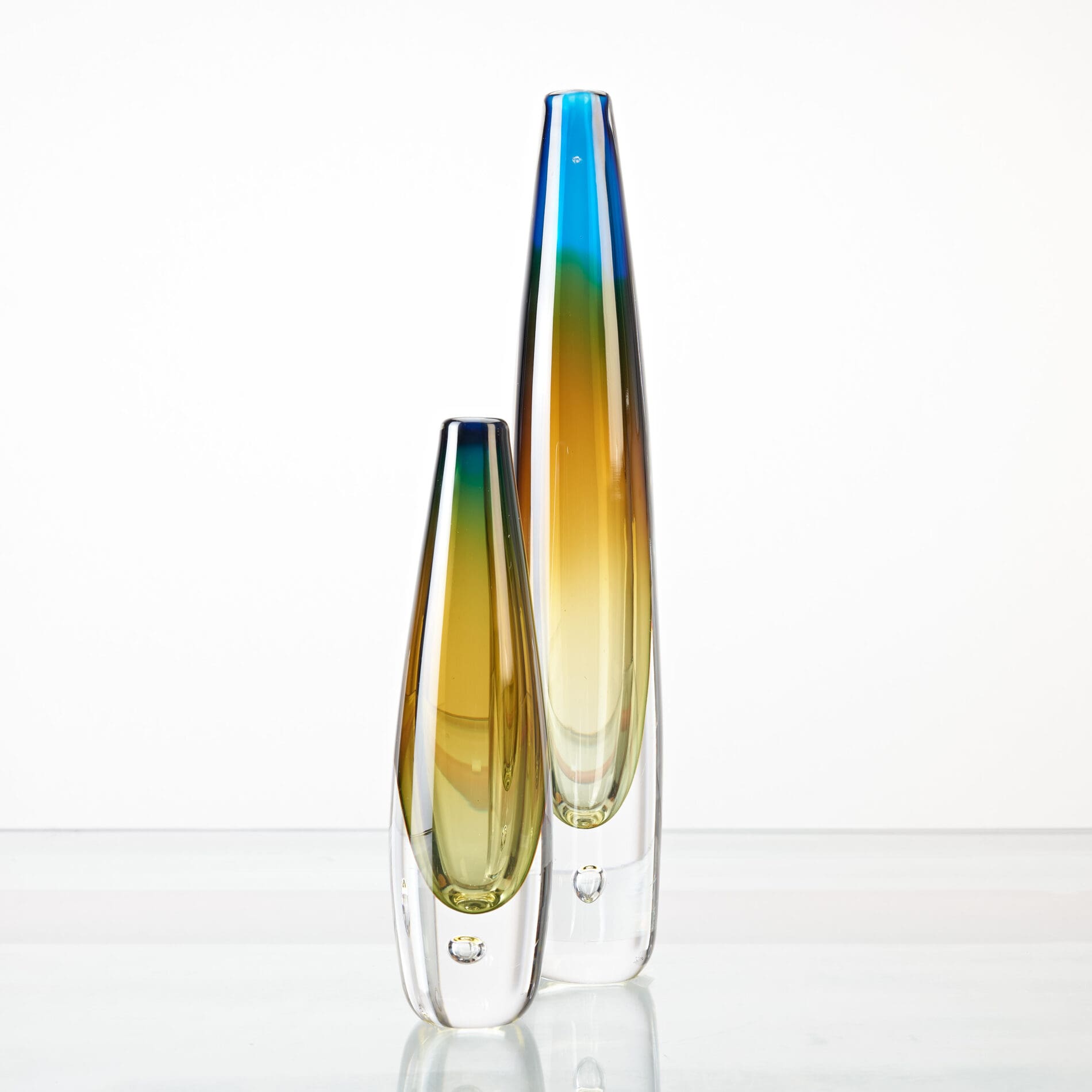 Glass vases by Vicke Lindstrand Kosta - Image 2