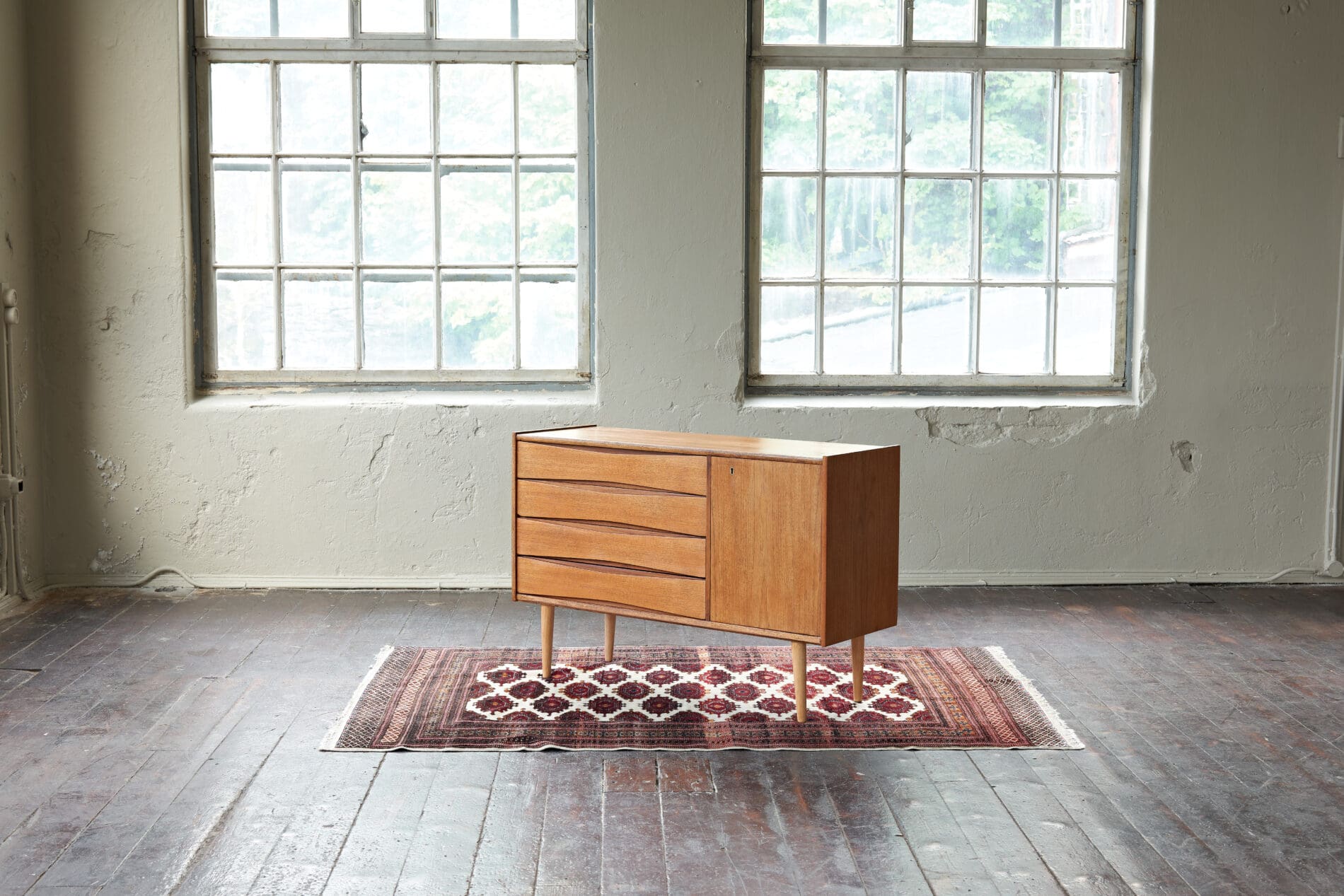 «Spekter» Teak Chest of Drawers by Fredrik Kayser